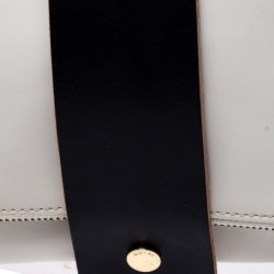 Pre Owned Marni Cream/Black Patent Leather Clutch