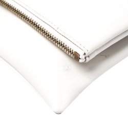 Pre Owned Marni Cream/Black Patent Leather Clutch