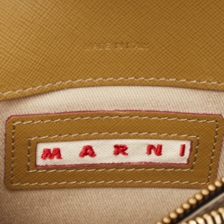 Marni Tricolor Saffiano Leather Trunk Shoulder Bag