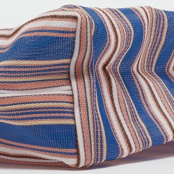 Marni Multicolor Nylon Market Stripe Tote 