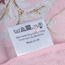 Pre Owned Mary Katrantzou Pink Eve Printed Dress S