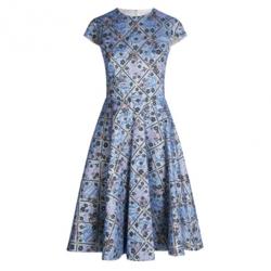 Pre Owned Mary Katrantzou J1 Babelonia Printed Dress M