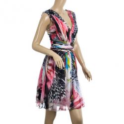 Matthew Williamson Multi-silk Printed Dress M