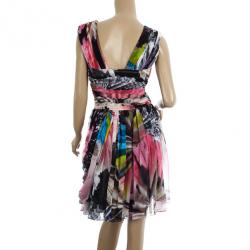 Matthew Williamson Multi-silk Printed Dress M
