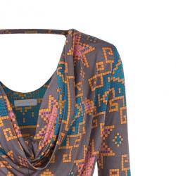 Matthew Williamson Multiprint Belted Shift Dress M