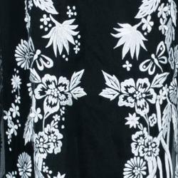 Pre Owned Matthew Williamson Monochrome Embroidered Dress M