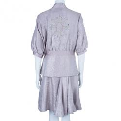 Matthew Williamson Embellished Skirt Suit M