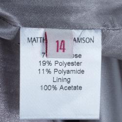 Matthew Williamson Embellished Skirt Suit M