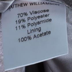 Matthew Williamson Embellished Skirt Suit M