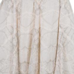 Matthew Williamson Beaded Neck Multi Print Gown M