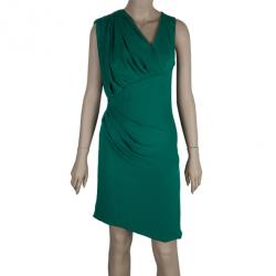 Pre Owned Matthew Williamson Green Cocktail Dress M