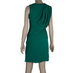 Pre Owned Matthew Williamson Green Cocktail Dress M
