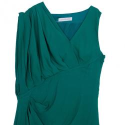 Pre Owned Matthew Williamson Green Cocktail Dress M