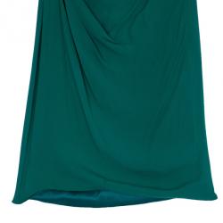 Pre Owned Matthew Williamson Green Cocktail Dress M