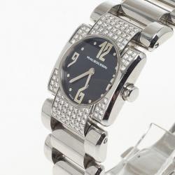 Mauboussin Alessandrine SS Diamond Womens Watch 24 MM