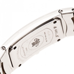 Mauboussin Diamond Pave Dial 18K White Gold Diamonds Lady M Mini R68800 Women's Wristwatch 17 mm