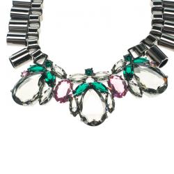 مملوكة مسبقًا قلادة ماوي تيوب رصاصية كريستال تيردروب