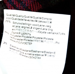 Pre Owned Max Mara Studio Black Wool Tailored Pants M