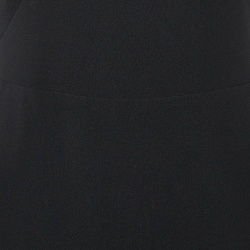 Pre Owned Max Mara Black Crepe Affetto Sleeveless Maxi Dress S