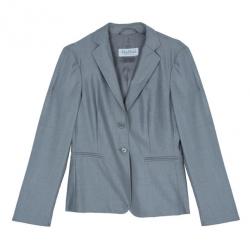 Pre Owned Max Mara Grey Laine Suit S