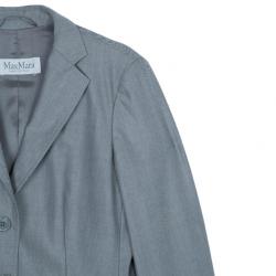 Pre Owned Max Mara Grey Laine Suit S