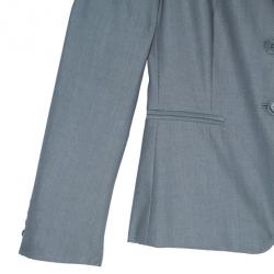 Pre Owned Max Mara Grey Laine Suit S