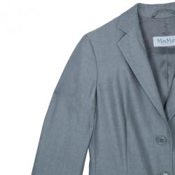 Pre Owned Max Mara Grey Laine Suit S