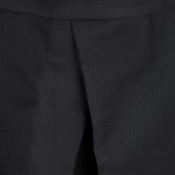 Pre Owned Max Mara Black Inverted Pleat Athos Skirt S
