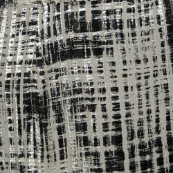 Pre Owned Max Mara Beige and Black Textured Wrap Skirt M