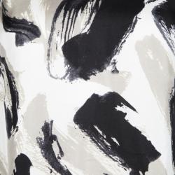 Pre Owned Max Mara Multicolor Printed Velvet Cap Sleeve Detail High Low Bosforo Top M