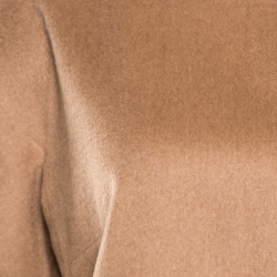Pre Owned Max Mara Brown Camel Hair Moritz Top M