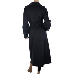 Pre Owned Max Mara Grey Cashmere Coat L