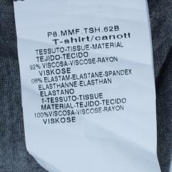 Pre Owned Max Mara Grey Cowl Neck Top M