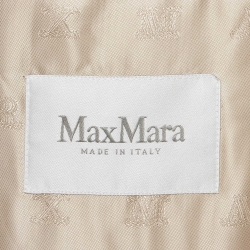 Pre Owned Max Mara Beige Wool-Blend Teddy Vest S