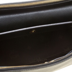 Pre Owned MCM Black Saffiano Leather Large Nuovo Tote