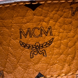 MCM Silver Leather X Mini Milla Crossbody Bag
