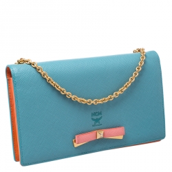 MCM Multicolor Leather Mina Chain Shoulder Bag