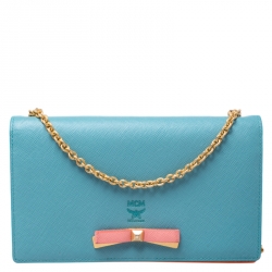 MCM Multicolor Leather Mina Chain Shoulder Bag