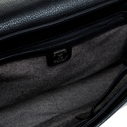 MCM White Visetos Top Handle Bag