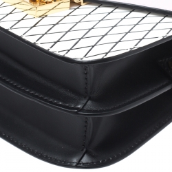 MCM Tri Color Leather Patricia Rombi Crossbody Bag