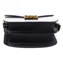 MCM Tri Color Leather Patricia Rombi Crossbody Bag