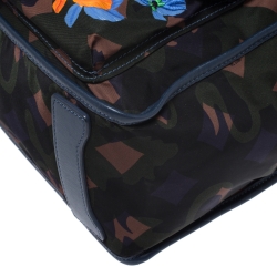 MCM Multicolor Munic Lion Camo Nylon Small Dieter Backpack