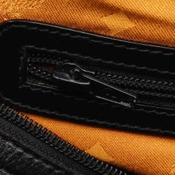 MCM Black Visetos PVC Duffle Bag