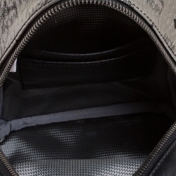 MCM Silver Visetos Coated Canvas Mini Studs Stark Backpack