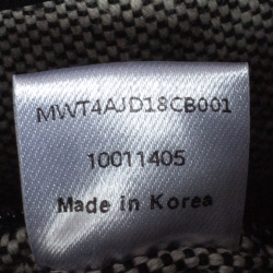 MCM Tan/Black Coated Canvas and Leather Tote