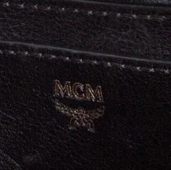 Pre Owned MCM Brown Visetos Coated Canvas X-Mini Bebe Boo Backpack