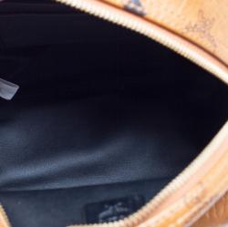 Pre Owned MCM Brown Visetos Coated Canvas X-Mini Bebe Boo Backpack