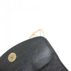 Pre Owned MCM Black Leather Crossbody 