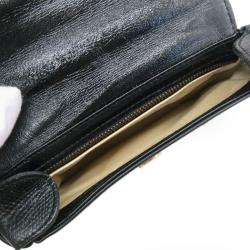 Pre Owned MCM Black Leather Crossbody 