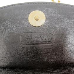 Pre Owned MCM Black Leather Crossbody 